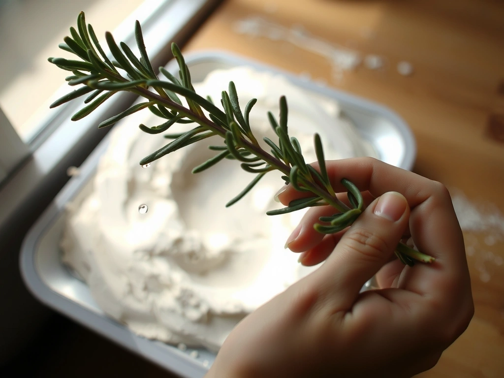 Detalle de hierbas aromáticas